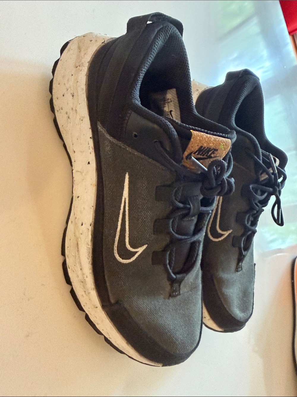 Nike Women’s Black and White Trail Running Shoes